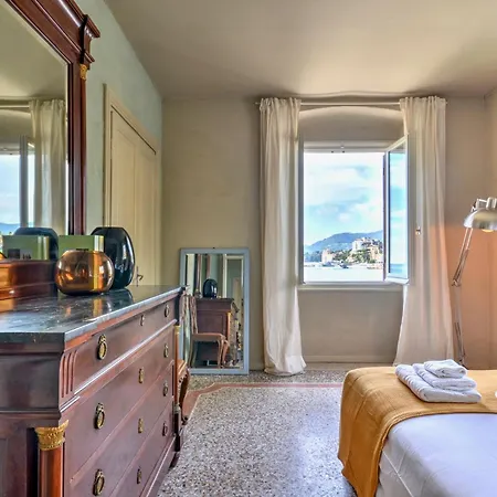 Le Sorelle - Elegante Fronte Mare - 6 Posti Letto - Con Posto Auto Privato דירה